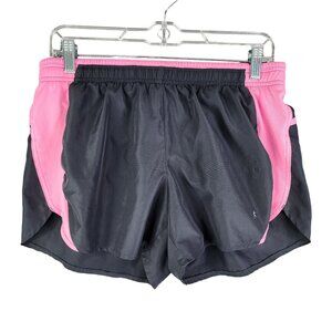 Juniors Danskin Now Running Shorts Black & Pink Activewear 4.5" Inseam M 8-10